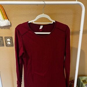 Marmot Women's Red Striped Top